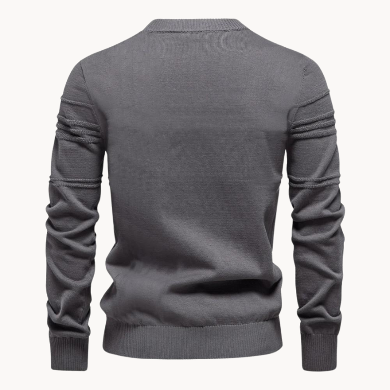 RAYDEN | Stijlvolle herenpullover met ruitdesign
