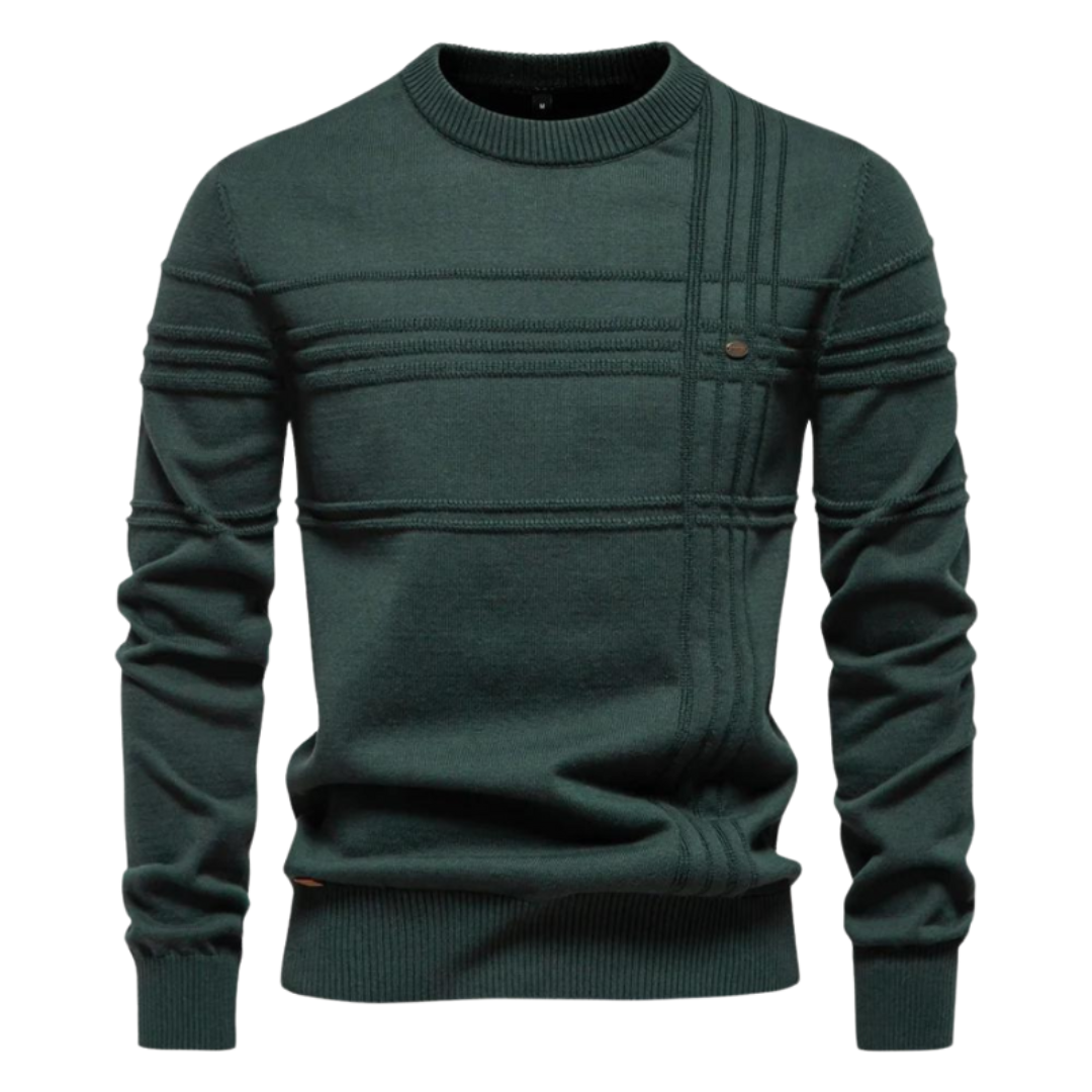 RAYDEN | Stijlvolle herenpullover met ruitdesign