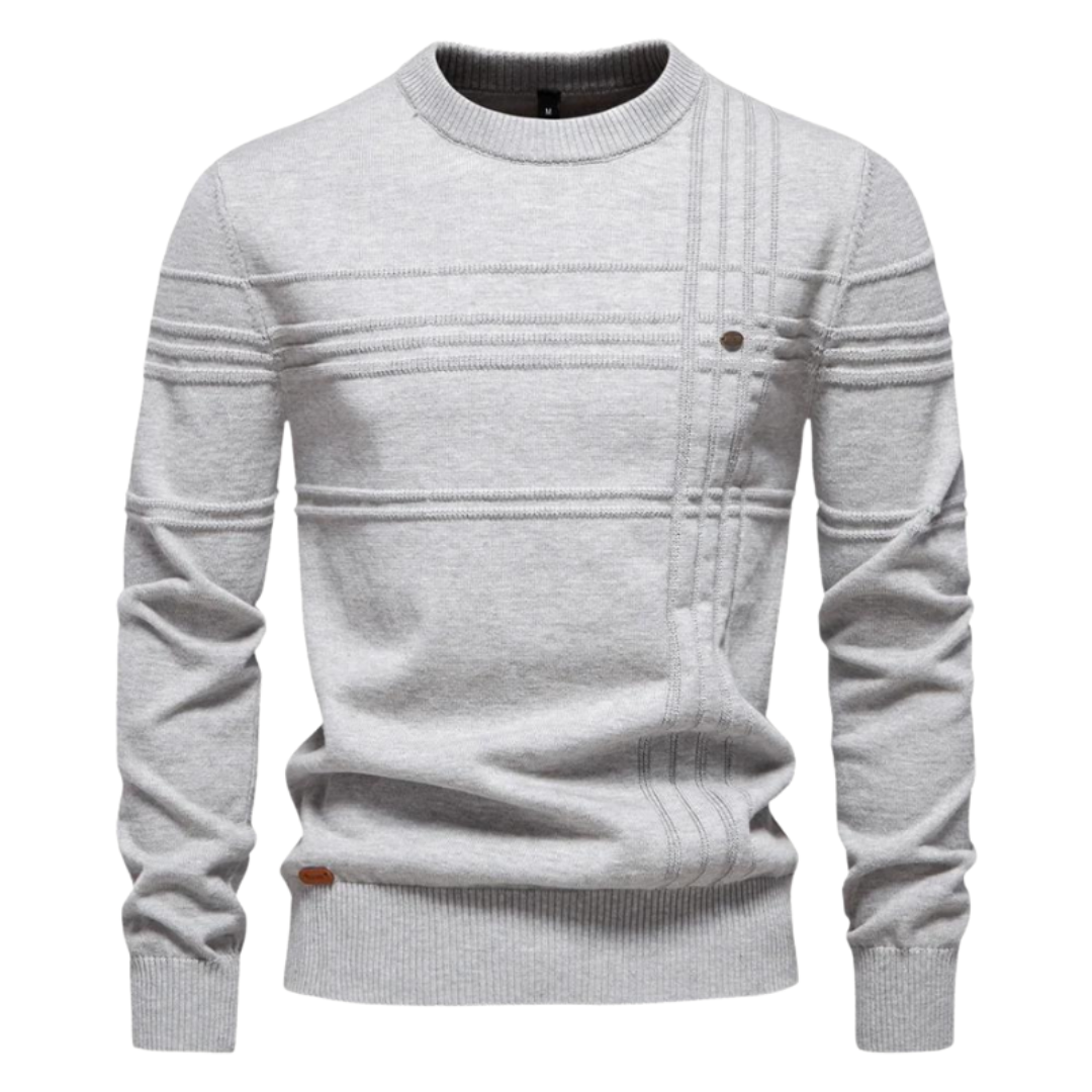 RAYDEN | Stijlvolle herenpullover met ruitdesign