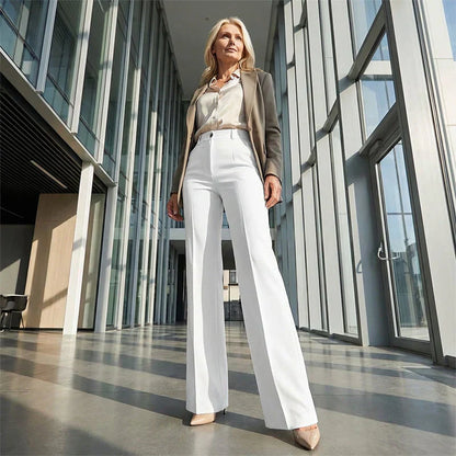 JOVELLE | Chic hoge taillebroek met flatterende pasvorm voor werk en elegante momenten