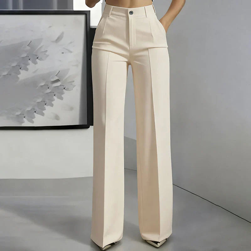 JOVELLE | Chic hoge taillebroek met flatterende pasvorm voor werk en elegante momenten