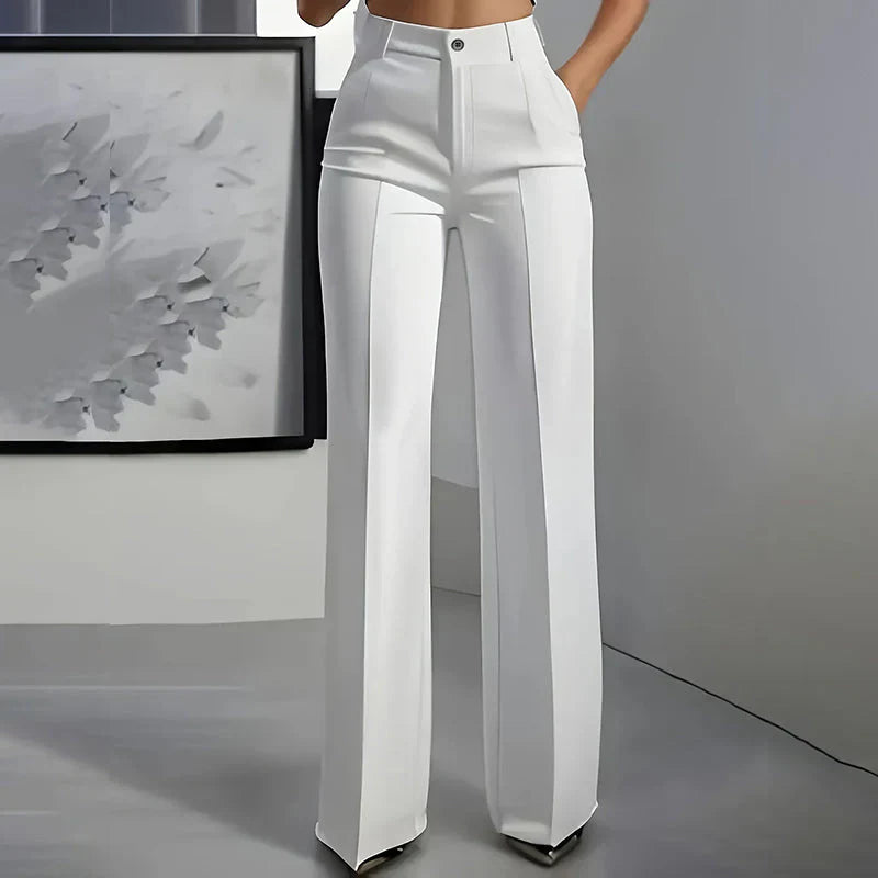 JOVELLE | Chic hoge taillebroek met flatterende pasvorm voor werk en elegante momenten