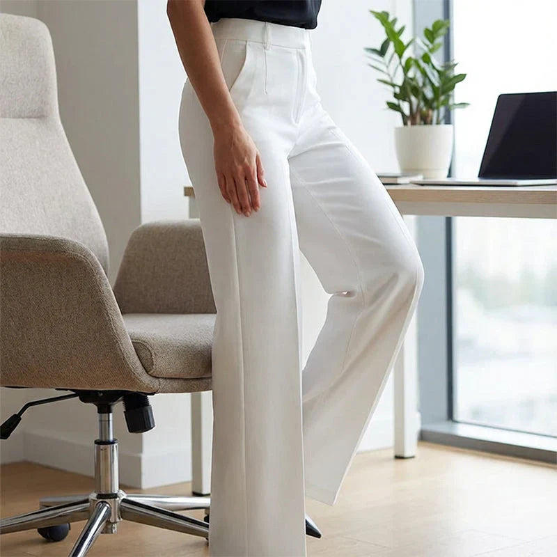 JOVELLE | Chic hoge taillebroek met flatterende pasvorm voor werk en elegante momenten
