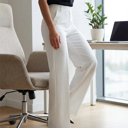 JOVELLE | Chic hoge taillebroek met flatterende pasvorm voor werk en elegante momenten