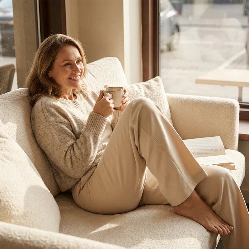 JOVELLE | Chic hoge taillebroek met flatterende pasvorm voor werk en elegante momenten