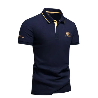 Lucien | Luxe polo met exclusieve uitstraling