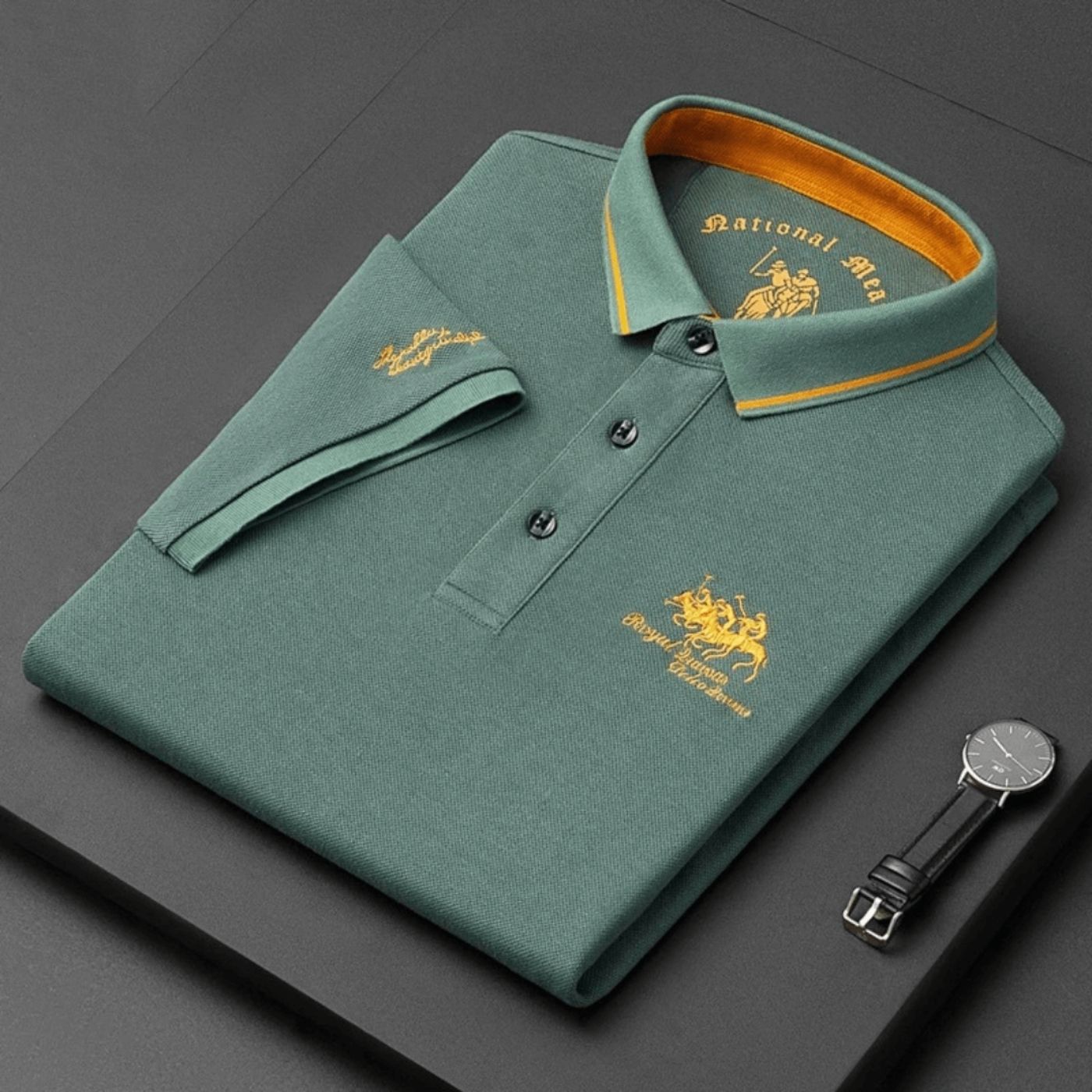 Lucien | Luxe polo met exclusieve uitstraling