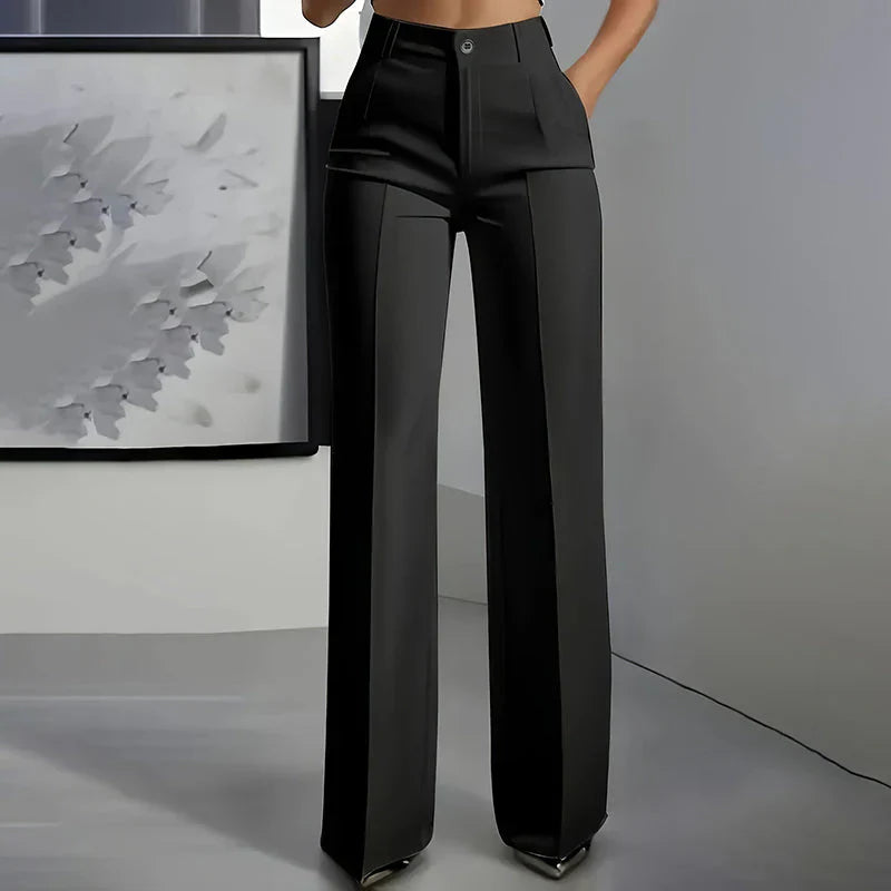 JOVELLE | Chic hoge taillebroek met flatterende pasvorm voor werk en elegante momenten
