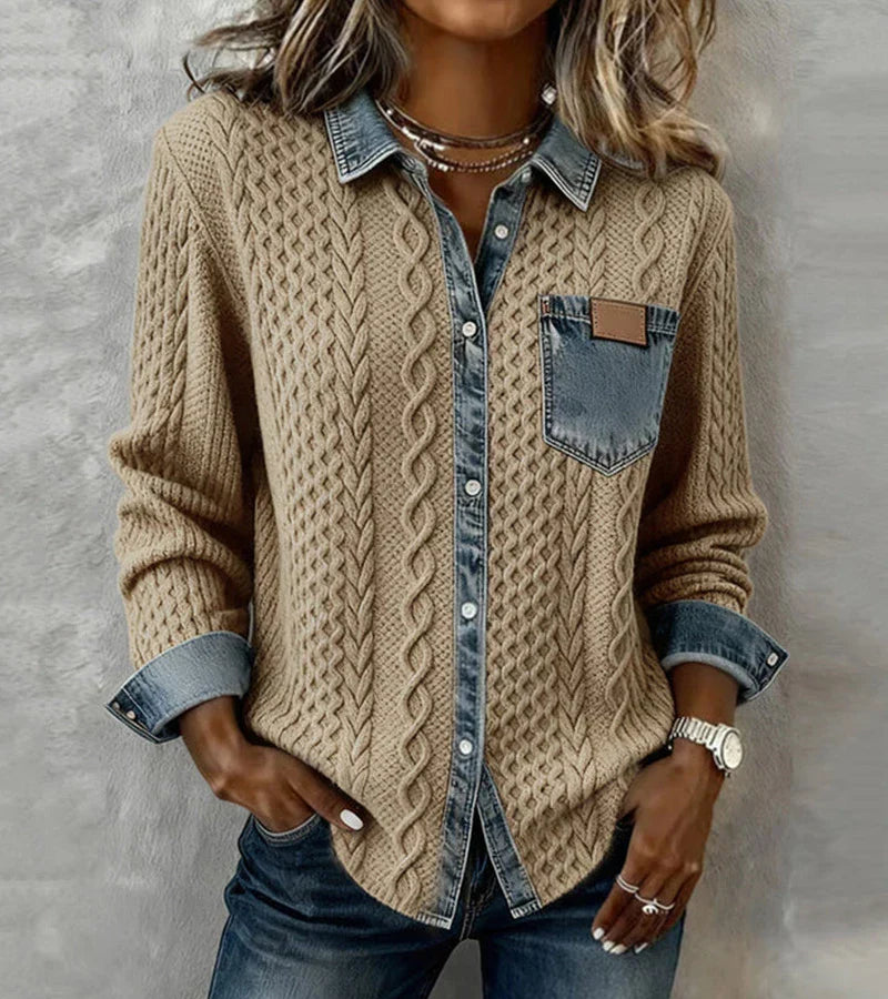 KYLARA | Gebreide Top met Warm Comfort en Tijdloze Chic voor Elke Dag
