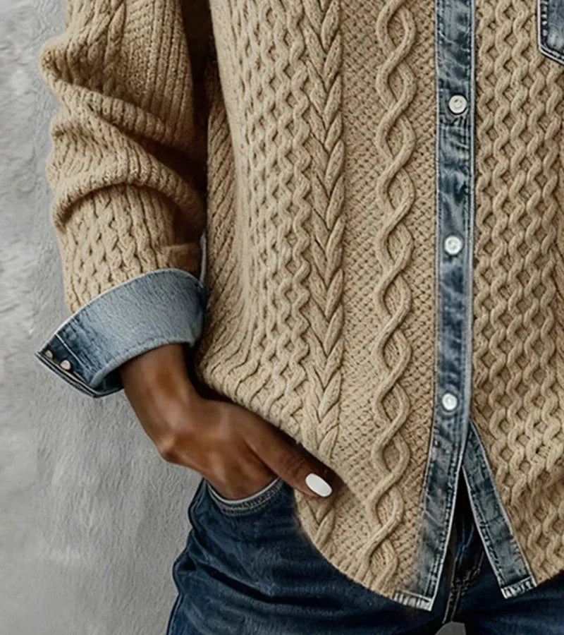 KYLARA | Gebreide Top met Warm Comfort en Tijdloze Chic voor Elke Dag
