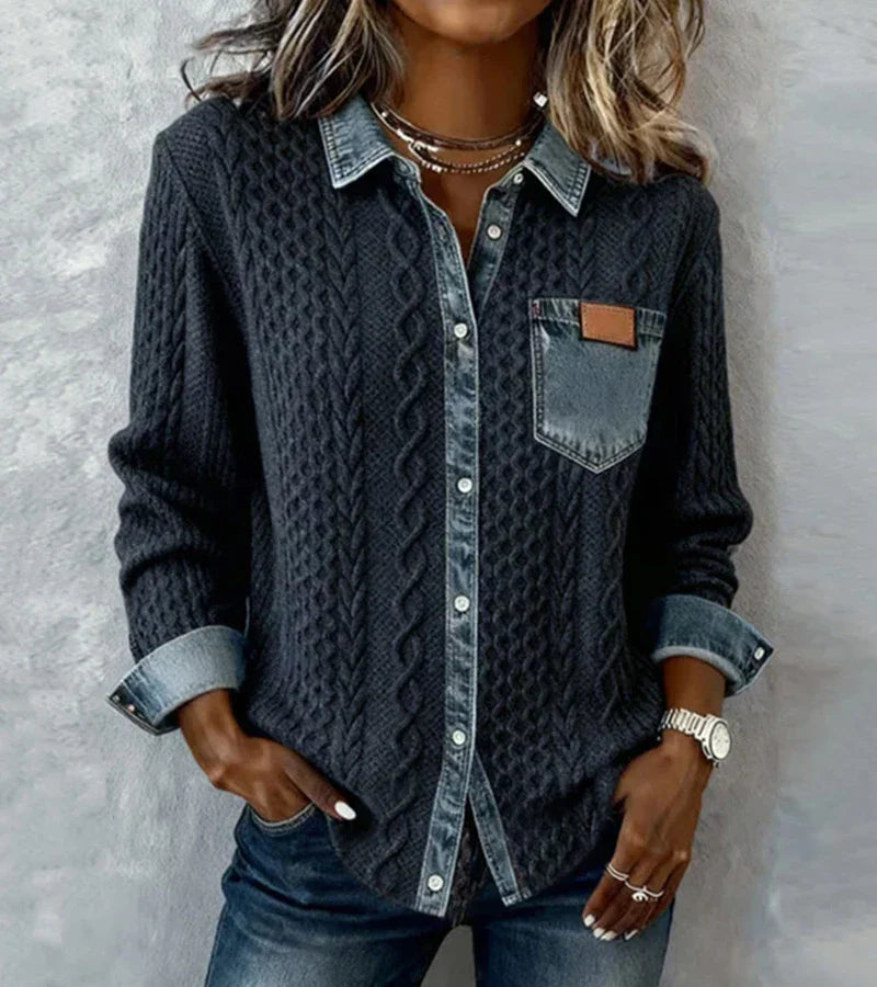 KYLARA | Gebreide Top met Warm Comfort en Tijdloze Chic voor Elke Dag