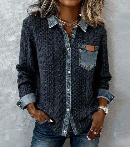 KYLARA | Gebreide Top met Warm Comfort en Tijdloze Chic voor Elke Dag