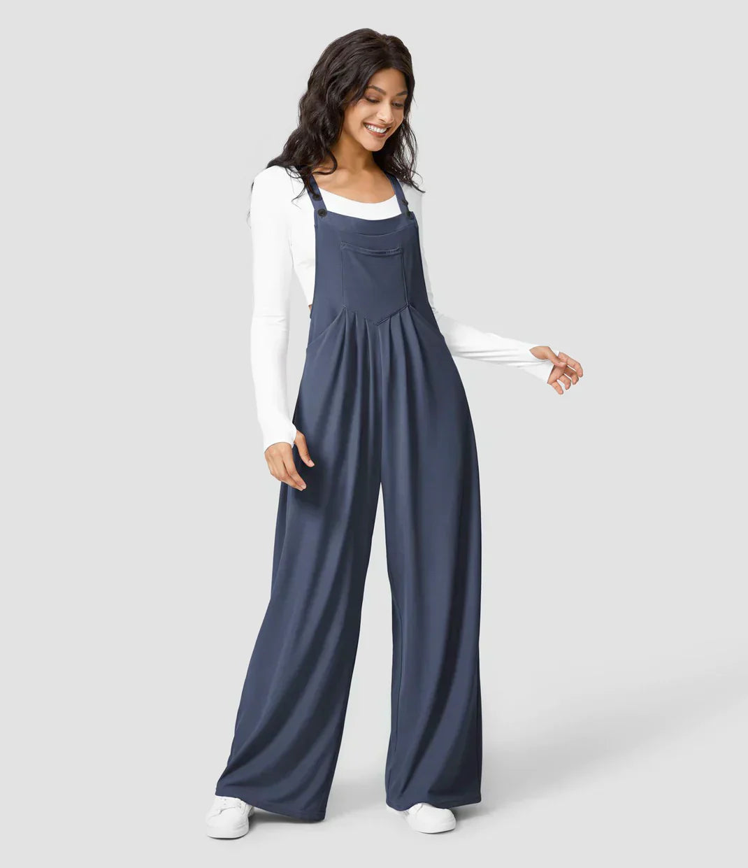 CORALINE | Pantalons met verstelbare bretels