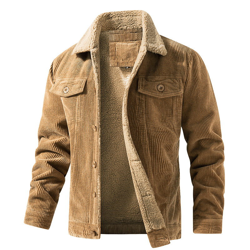 BRAYDON | Gewatteerde Corduroy Jas