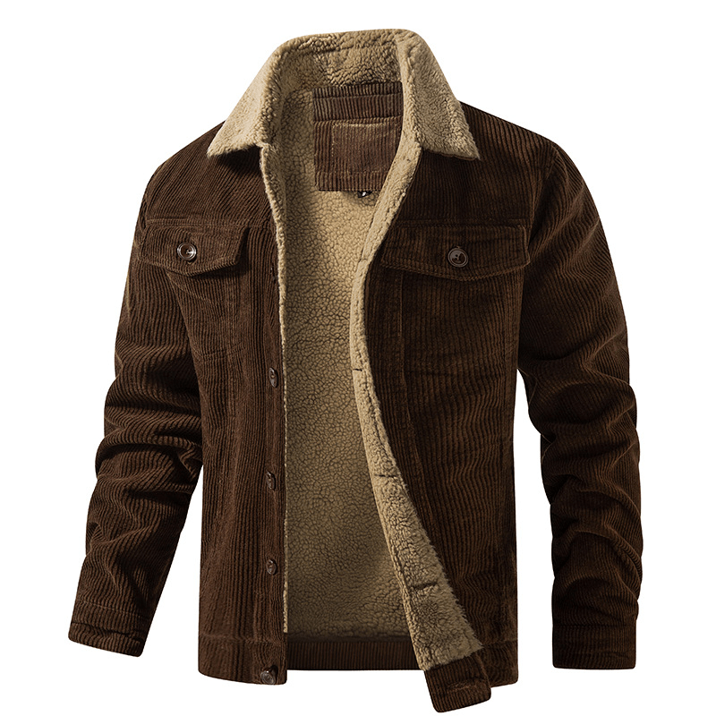 BRAYDON | Gewatteerde Corduroy Jas