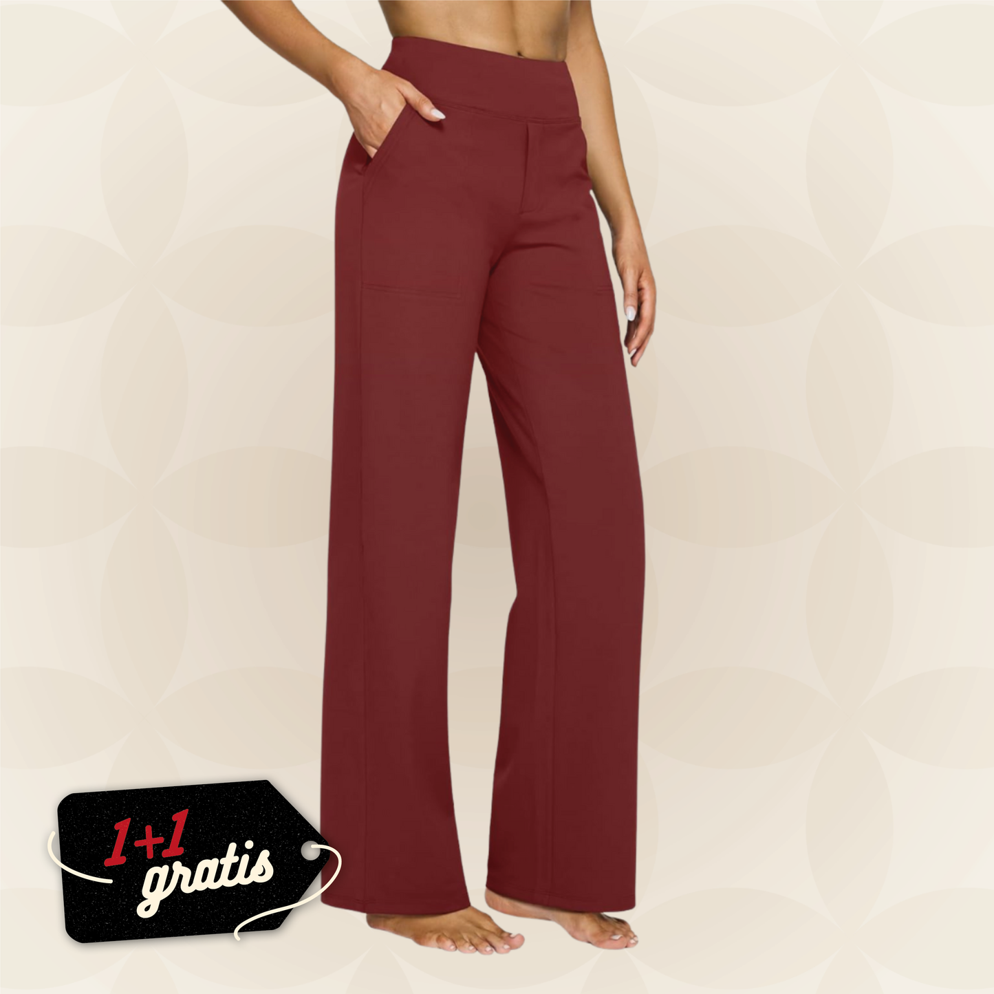 Mandy | comfortabele stretchbroek  - 1+1 GRATIS