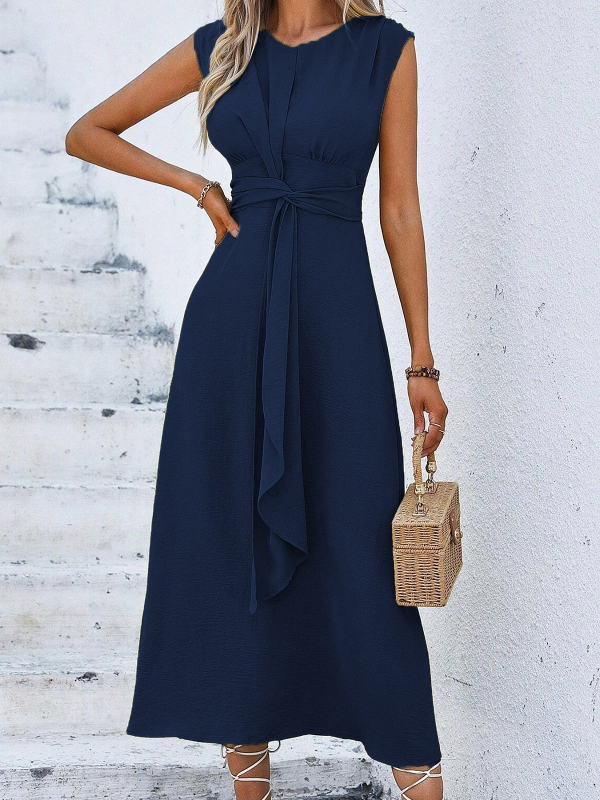 Roxanne | Elegante Mouwloze Jurk 1+1 GRATIS