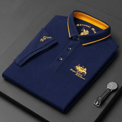 Lucien | Luxe polo met exclusieve uitstraling