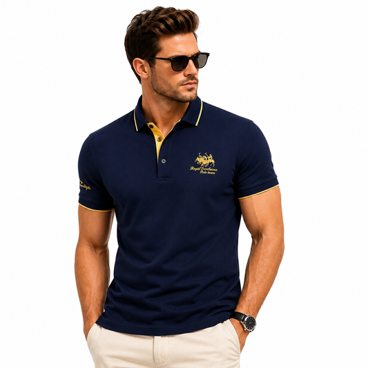 Lucien | Luxe polo met exclusieve uitstraling