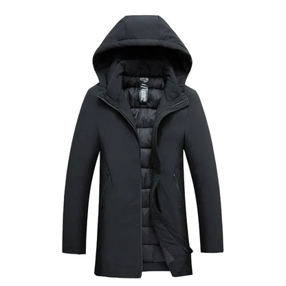 IVARON | Moderne en Warme Jas met Capuchon