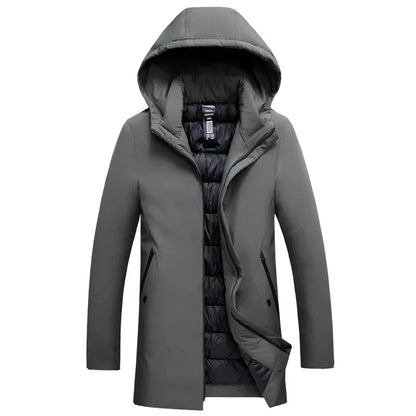 IVARON | Moderne en Warme Jas met Capuchon