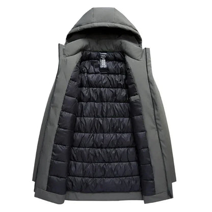 IVARON | Moderne en Warme Jas met Capuchon