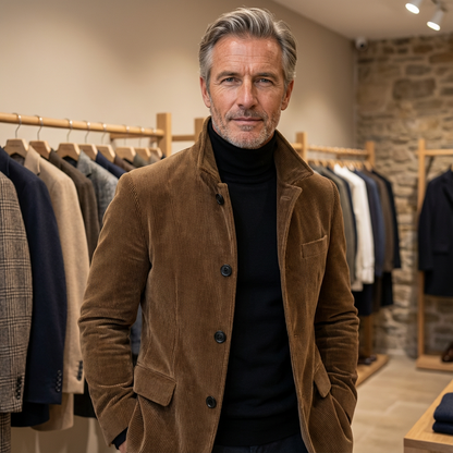 TREVION | Stijlvolle vintage geïnspireerde jas voor heren