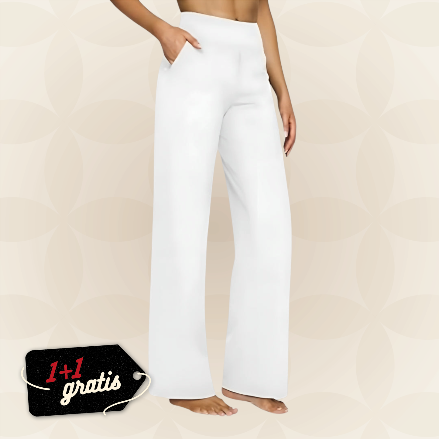 Mandy | comfortabele stretchbroek  - 1+1 GRATIS
