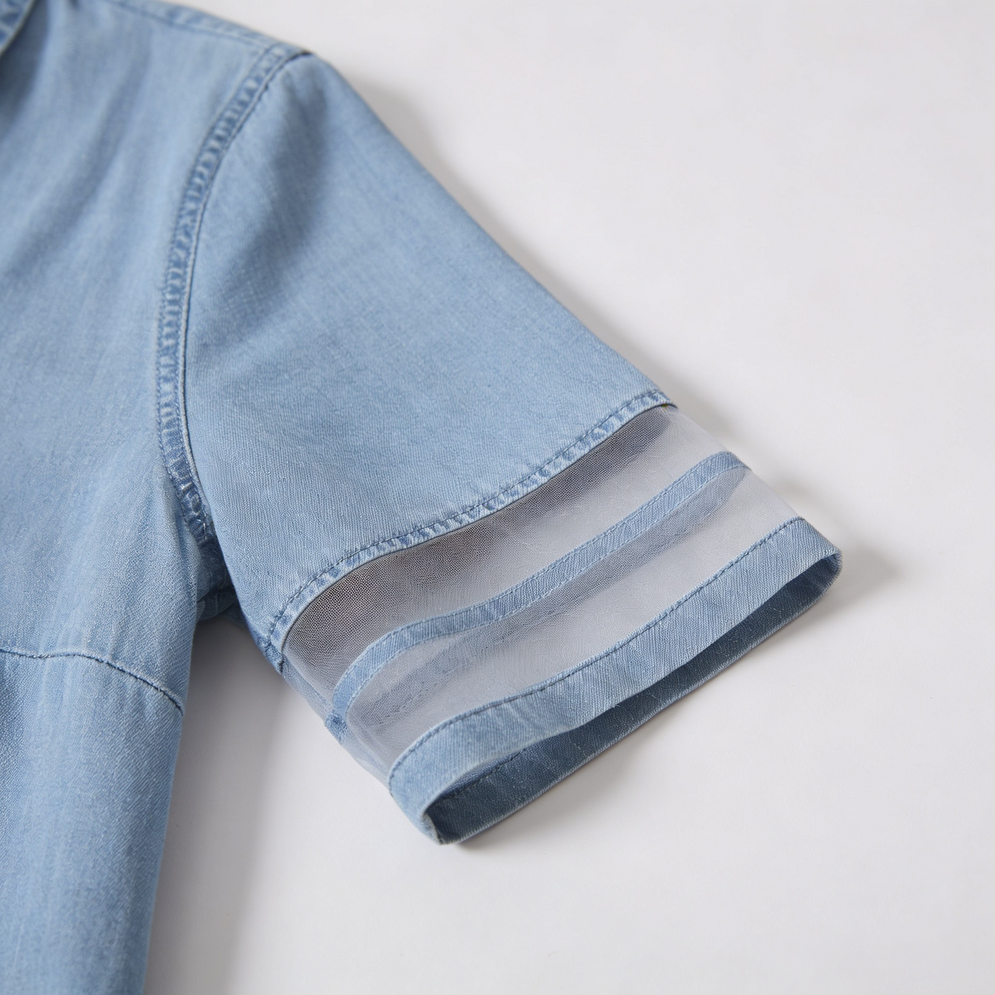 Luciana | Elegante Denim Blousejurk