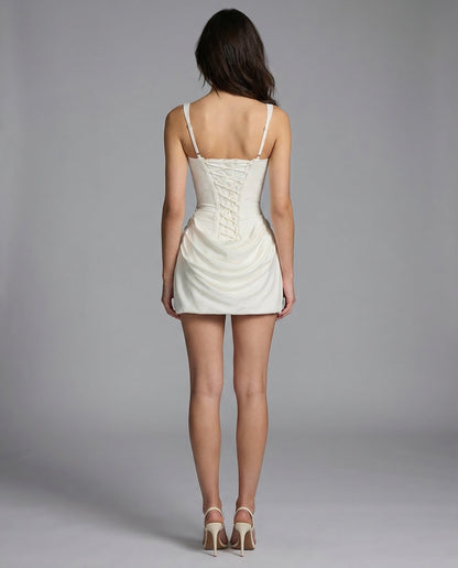 Monroe | Elegante Mini Jurk met Zandloperpasvorm