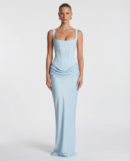 Evangeline | Elegante Maxi Jurk met Zandloperpasvorm