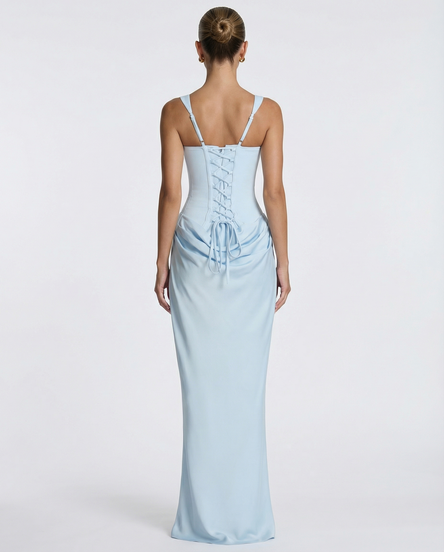 Evangeline | Elegante Maxi Jurk met Zandloperpasvorm