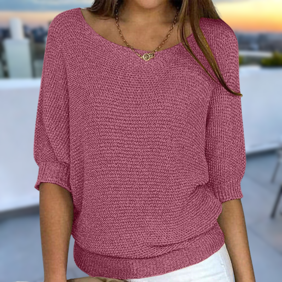 MELISSA | Lichtgewicht Trui met Ademend Comfort en Lente Stijl