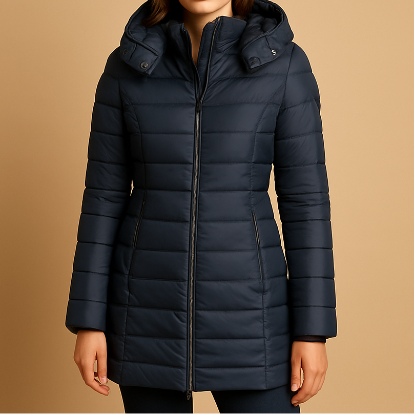HAZELINE | Dames Winterjas met Verzorgde Look en Comfortabele Warmte