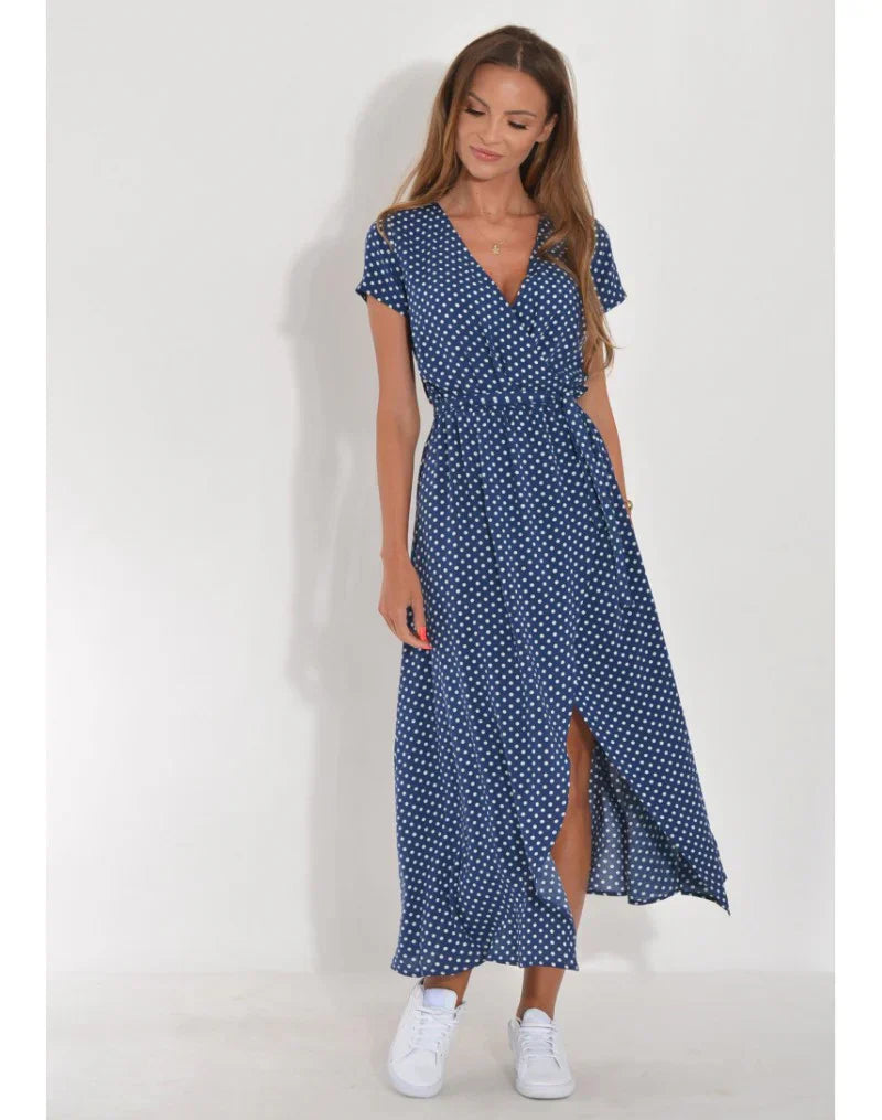 ARABELLA | Elegante Wikkeljurk met Flatterende Pasvorm