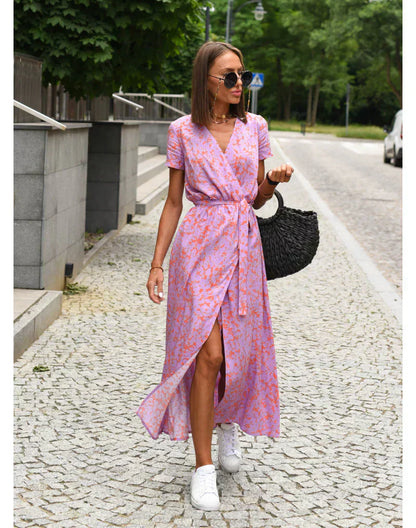 ARABELLA | Elegante Wikkeljurk met Flatterende Pasvorm