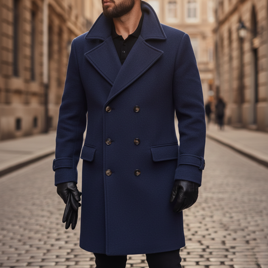 KAELVIN | Elegante Winter Overjas met Verzorgde Pasvorm voor Dag en Stad