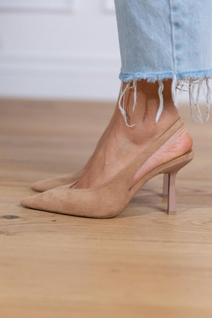 NYSARA | Décolleté Slingback Nudo