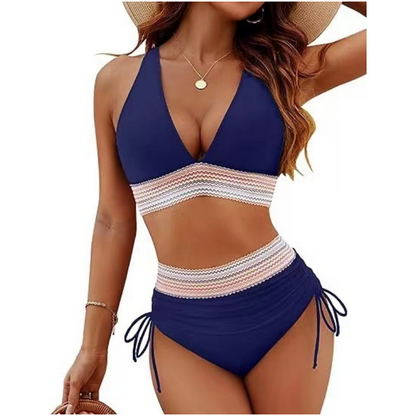 URSENNA | Bikini met Hoge Taille en Buikcontrole