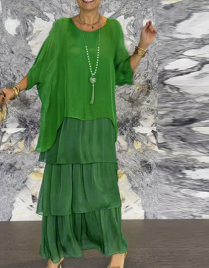 CAMILLE | Elegante Maxi Jurk Comfortabel voor Alle Gelegenheden