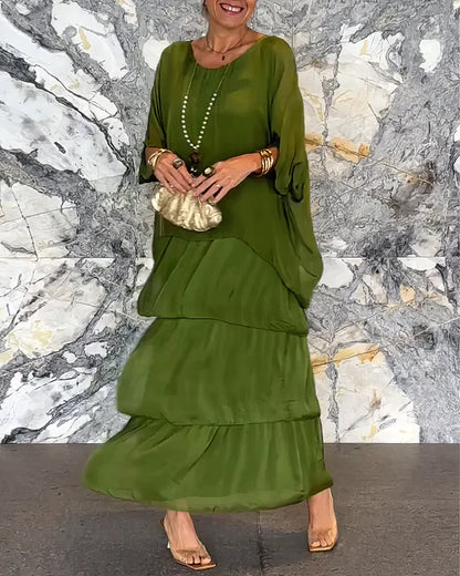 CAMILLE | Elegante Maxi Jurk Comfortabel voor Alle Gelegenheden