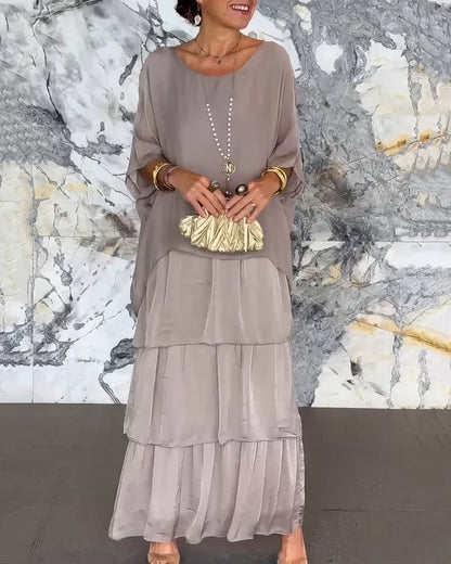CAMILLE | Elegante Maxi Jurk Comfortabel voor Alle Gelegenheden